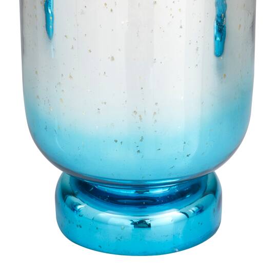 Blue Coastal Candle Holder Set